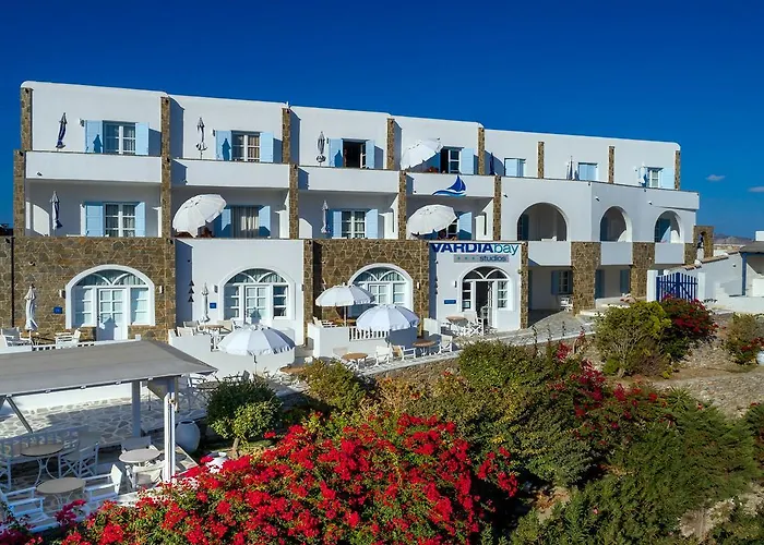 Lägenhetshotell Vardia Bay Karavostasis (Folegandros)